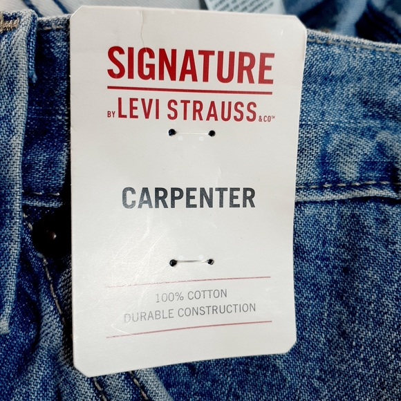 Men's Carpenter Blue Jeans - Picture 13 of 16
